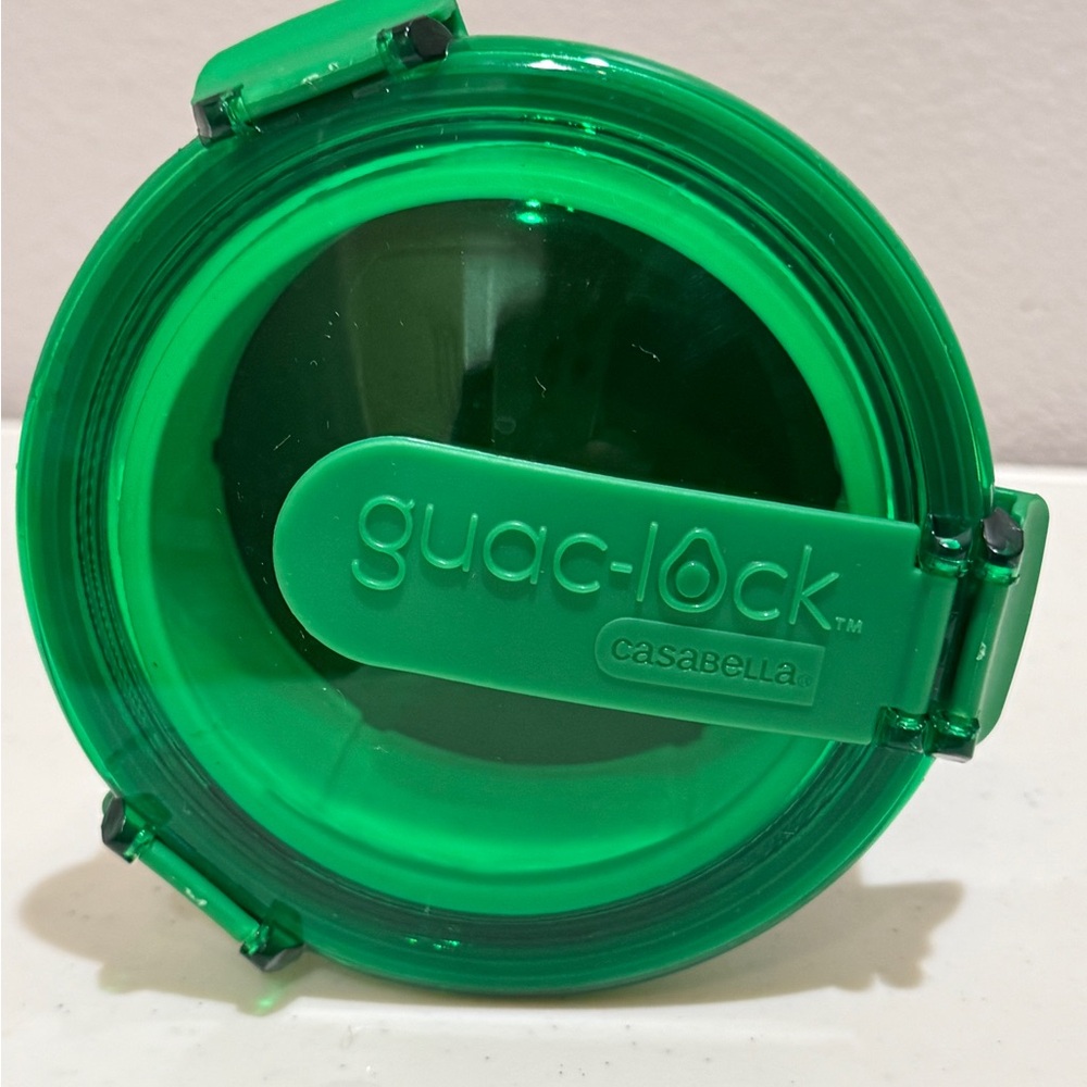 Guac-Lock Green Container Guacamole Keeper Must Have Game changer